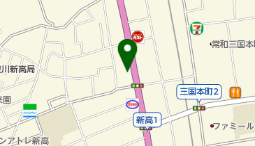 ライフクリーナー 新高店の地図画像