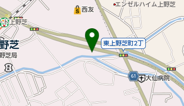 フィッシングマックス 上野芝店の地図画像