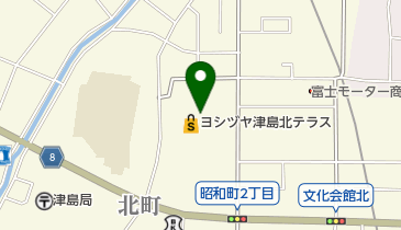 さくら屋 ヨシヅヤ津島北テラス店の地図画像