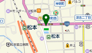 VAN COUNCIL(ヴァン カウンシル) 松本店の地図画像
