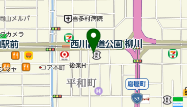 ベクトル 本店の地図画像