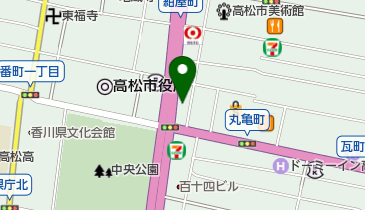 JTB 高松店の地図画像