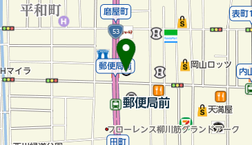 ヒューマンアカデミー 岡山校の地図画像