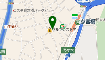 参宮橋TRANCE MISSION(トランス ミッション)の地図画像