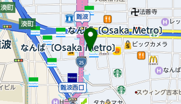 THE FAITH(ザ フェース) 難波店の地図画像
