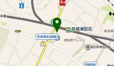 あぜりあ Language School(アゼリア ラングエージ スクール) 京成津田沼本校の地図画像