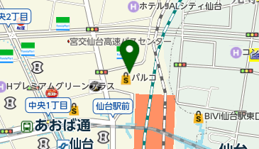 株式会社アタックス 仙台出張所の地図画像