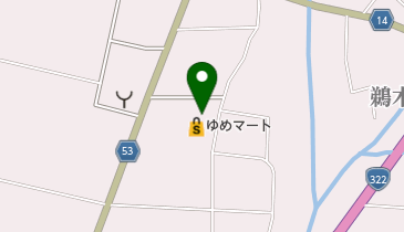 you me(ユ メ)マート 大刀洗店の地図画像