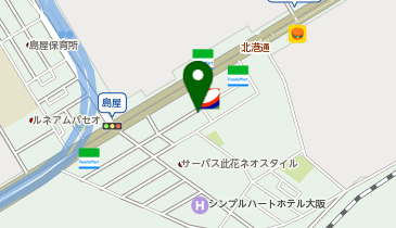 しおん大谷保育園の地図画像