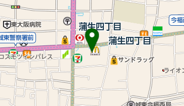 ノムラクリーニング 今福西店の地図画像