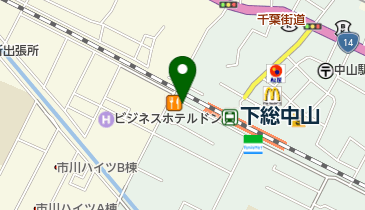 カットファクトリー 下総中山店の地図画像