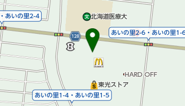 コープドラッグ あいの里店の地図画像