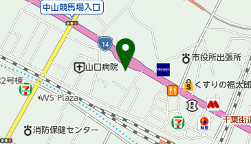 マキノ薬局 西船店の地図画像