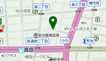 Angelique Huit(アンジェリケ ユイット)の地図画像