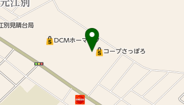 コープドラッグ えべつ店の地図画像