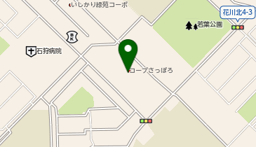 コープドラッグ いしかり店の地図画像