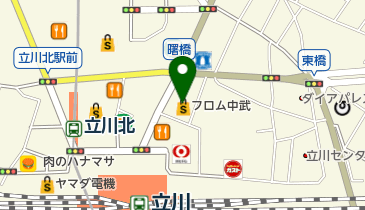 リフレーヌ 立川フロム中武店の地図画像