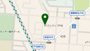 ベストライフ 戸田の地図画像