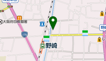 ノムラクリーニング 野崎店の地図画像