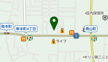 ノムラクリーニング コインランドリー 東本町店の地図画像