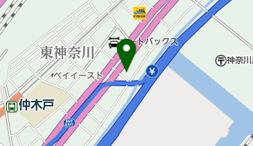 神奈川聖堂の地図画像