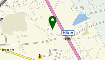 ノムラクリーニング 新家店の地図画像