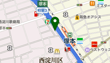日本酒バル いぶきの地図画像