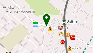 メディアックパソコンスクール 大倉山教室の地図画像