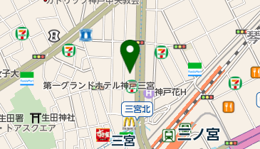 ヤマハミュージック 神戸店の地図画像