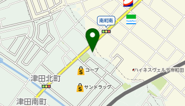 ノムラクリーニング 津田北店の地図画像