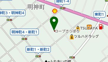 コープドラッグ 滝川店の地図画像