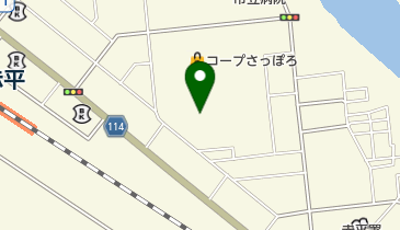 コープドラッグ あかびら店の地図画像