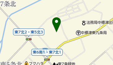 コープドラッグ なかしべつ店の地図画像