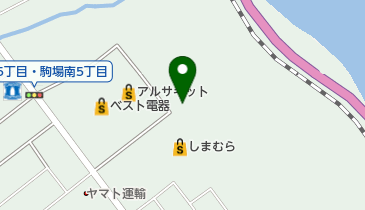 コープドラッグ あばしり店の地図画像