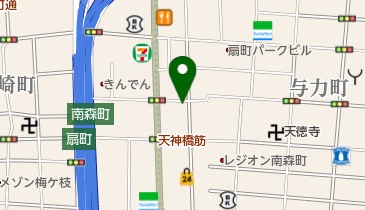 マゼ麺ドコロ ケイジロー 天神橋店の地図画像