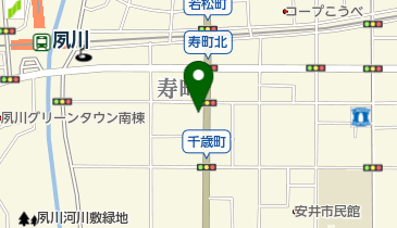 かぶと鍼灸院の地図画像