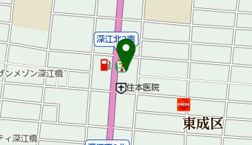 ノムラクリーニング コインランドリー 深江橋店の地図画像
