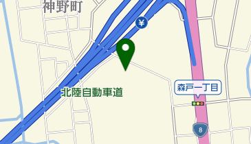 金沢トラックターミナルの地図画像