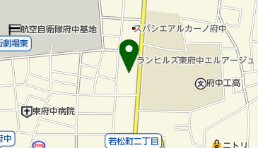 東京トヨタ自動車株式会社 府中店の地図画像