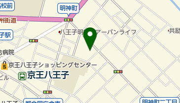 東京トヨタ自動車株式会社 八王子店の地図画像