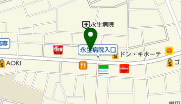 トヨタモビリティ東京 めじろ台店の地図画像