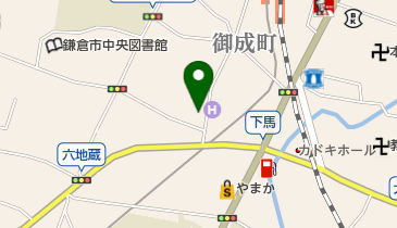 鎌倉彫金工房の地図画像