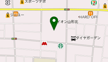 グリーンボックス イオン山形北店の地図画像
