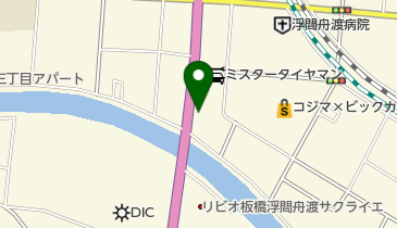 新!ガーデン板橋の地図画像