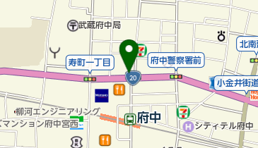 メガネドラッグ 府中駅前店の地図画像