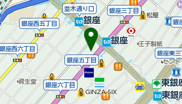 SHIMA(シマ) 銀座店の地図画像