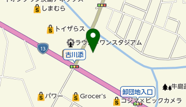 パーラー国際 中央店の地図画像