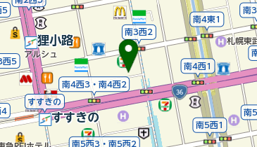 パタゴニア アウトレット札幌南店の地図画像