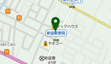 ハンプティーダンプティー新座店の地図画像