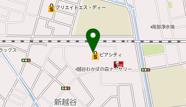 ピザハット カスミ南越谷店の地図画像